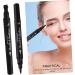PLAFOPE 4pcs Eyeliner Makeup Pencils for Eyes Ink Liner Makeup Long-lasting Eye Pencil Eye Stamp Black Abs - Buy Online on SooperMarket.com