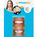 Ultra Thin Tooth Whitening Veneers for Missing or Broken Teeth | Realistic Cosmetically Enhanced Smile | Shade A-2 - Buy Online on SooperMarket.com