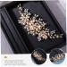 FOYTOKI Headgear Bridal Hair Decor Wedding Headdress Bride Wedding Hair Comb Wedding Headpiece Bridal Headpieces for Wedding Bride Hair Comb Bridal Hair Comb Wedding Hair Accessories - Buy Online on SooperMarket.com