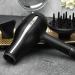 Hot Tools Pro Artist Black Gold 2000-Watt Ionic Hair Dryer - Ultra Powerful Airflow - Buy Online on SooperMarket.com
