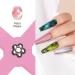 MIZHSE 5 in 1 Cat Eye Nail Magnet Tool | Multi-Function Magnetic Stick for 3D Nail Art | DIY & Salon Essential | Pink - Buy Online on SooperMarket.com