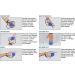 Demeras Wrist Finger Massage Exerciser - Stress Relief Fitness Training Squeezing Balls with Bungee Cord | Blue 30 Degrees - Buy Online on SooperMarket.com