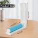 4-Piece Reusable Washable Lint Roller Set - Portable Sticky Rollers for Furniture Carpets & Clothes Cleaning - Buy Online on SooperMarket.com