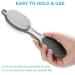 4-in-1 Pedicure Tool Set for Dry and Wet Foot Care - Callus Remover, Foot Scrubber, Pumice Stone, Nail Brush - Gray - Buy Online on SooperMarket.com
