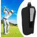 Premium Foldable Golf Shoe Travel Bag Splash-Proof Dustproof Scratch-Resistant Breathable | Ideal for Golf Exercises & Leisure Sports (Black) - Buy Online on SooperMarket.com
