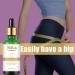 Hip Lift & Butt Firming Essential Oil | Natural Herbal Formula for Women | Cellulite Removal & Enhancement - Buy Online on SooperMarket.com