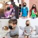 100PCS Kids Black Disposable Face Masks 3 Ply Breathable for 4-12 Ages Boys and Girls - Buy Online on SooperMarket.com