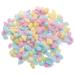 Balacoo 1 Pack Nail Polish Remover Balls Cotton Balls Fuzzy Balls for Crafts Baby Plush Ball Green and Dyes Clean