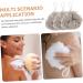 Angoily 6pcs Travel Bath Ball - Exfoliating Loofah with Case | Adult Bath Sponge for Daily Use | Mesh Shower Sponge - Buy Online on SooperMarket.com