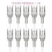 Round Nano Pin Replacement Cartridges for Pelcas Derma Pen - 10 Micro Nano Needle Spare Parts for Microneedling - Buy Online on SooperMarket.com