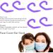 Ear Protector Hook Flexible Comfortable Ear Hook Washable Easy To Wear Silicone 10 Pcs for Kids(Purple) - Buy Online on SooperMarket.com