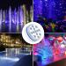 Yotun Underwater LED Pool Lights - 4PCs RGB Color Changing with RF Remote Control | IP68 Waterproof Suction Cup Decorative Lights for Pools & Ponds - Buy Online on SooperMarket.com