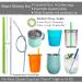 Tegion Reusable Boys Silicone Straws for First Years Take & Toss Cup - 10oz Tumbler-Compatible, Spill-Proof, Short Size - Buy Online on SooperMarket.com
