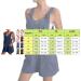 WILLBEST Women's Casual Dungarees Summer Overalls Jumpsuits Short Sleeve Straps Straight Wide Leg Long Pant Romper with Pockets 845-oyvsw-5-blue M - Buy Online on SooperMarket.com