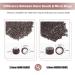 200Pcs 4mm Silicone Lined Micro Ring Beads for Hair Extensions - Brown | 5 Color Options Available - Buy Online on SooperMarket.com