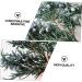 ABOOFAN 2 Pcs Pine Branch DIY Material Floral Boxes Wedding Decoration Christmas Pine Branches Household - Buy Online on SooperMarket.com