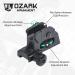 Ozark Armament A2 Rear Sight - Metal Construction - Two Aperture for Close and Precision Targets - Picatinny Rail Mount - Buy Online on SooperMarket.com