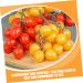 Ciieeo Simulated Small Tomatoes Models Fruit Photo Prop Faux Cherry Tomatoes Ornament Lifelike Fruit Fake Cherry Tomatoes for Decor Home Fruit Ornament Artificial Foam Fake Fruit Yellow 4.00X2.00X2.00CM - Buy Online on SooperMarket.com