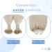 Youngsee Nano Ring Hair Extensions - 45cm Platinum Blonde Real Hair 50g Premium Quality #60A - Buy Online on SooperMarket.com