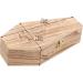 minkissy Box Wood Funeral Dollhouse Coffin Decor Coffins and Caskets Jewelry Casket Terrarium Case Casket Ring Coffin Necklace Organizer Jewelry Organizer Wooden Wedding Small Coffin 15.00X7.80X4.00CM As Shown 1 - Buy Online on SooperMarket.com
