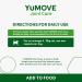 YuMOVE Senior Cat Joint Supplement | For Older Stiff Cats | With Glucosamine, Chondroitin & Green Lipped Mussel | 60 Capsules | Senior Cats & Breeds - Buy Online on SooperMarket.com