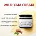 Organic Wild Yam Cream - Natural Day & Night Sweats Relief for Men & Women | Deep Moisturization & Hormone Balance - 60g/2oz - Buy Online on SooperMarket.com