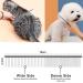 JdXun 1 Piece Pet Comb | Stainless Steel Dog & Cat Comb for Knots & Tangles | Best Pet Care Tool (19x3.3cm) - Buy Online on SooperMarket.com