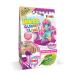 Inkee Bath Slime Galupy Mermaid |Bathing-glibber mucus with vitamin E neon pink bathing powder with cotton candy aroma 100g mucous powder bathing-glibber mucus galupy mermaid