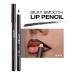 kiss New York Professional Creamy Lip Liner in Black - Long-Lasting Lip Color, Water-Resistant Lip Makeup - Buy Online on SooperMarket.com