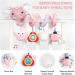 Buy Koty Autositz Plush Baby Spiral Toy - Pink Elephant with Music Box for Strollers & Cots - Perfect Infant Rattles & Teething Toy - Buy Online on SooperMarket.com