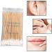 WT-DDJJK Cleaning Swabs - 100/200pcs 6 Long Wooden Handle Cotton Swab Applicators for Efficient Cleaning | International Shipping Available - Buy Online on SooperMarket.com