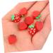 FRCOLOR Pack of 60 Nail Art Accessories Gothic Home Decor Charms Lip Gloss Nail Art Charm Nail Decorations for Nail Art Manual Fruit Slices Fruit Strawberry 3D Cut Cherry Resin Red - Buy Online on SooperMarket.com