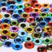 100PCS 20MM Dragon Eyes Glass Cabochon for DIY Doll Making and Jewelry Craft - Buy Online on SooperMarket.com