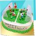 VILLFUL 8pcs Football Appetizer Picks Soccer Birthday Party Supplies Dessert Toppers Figurine Food Flags Soccer Party Decorations Pastel Party Decorations Sports Decor First Cake Cocktail - Buy Online on SooperMarket.com