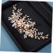 PLAFOPE Headgear Bridal Hair Accessories Bride Headdress Bride Wedding Headdress Wedding Pearl Hair Comb Bridal Headpieces for Wedding Bridal Hair Comb Wedding Headpiece for Bride - Buy Online on SooperMarket.com
