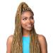 Sensationnel 3X RUWA prestretched braids - Kanekalon pre-stretched Aquatex water repellent braiding hair - 3X RUWA 24 inch (3 pack 4) 3 pack 4