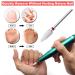 Fantexy 3/32 Ceramic Nail Drill Bit - Remove Acrylic & Hard Gels Safely | White Cone Nail File for Manicure & Pedicure | Fine Cuticle Cleaner - Buy Online on SooperMarket.com