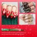 Lavender Violets 13 Pcs Gel Nail Polish Kit - 9 Colors + Base, Top, Matt Coat - Nail File Included | Soak-off UV LED Gel Nail Art Design - C965A D - Happy Holidays - Buy Online on SooperMarket.com