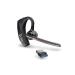 Poly Voyager 5200 UC Wireless Headset & Charging Case (Plantronics) - Single-Ear Bluetooth Headset w/Noise-Canceling Mic - Connect Mobile/Mac/PC via Bluetooth - Works w/Teams, Zoom - Amazon Exclusive