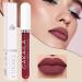Yueci Matte Lip Gloss Lipstick - Long-Lasting Moisturizing & Waterproof 12H - Non-Stick Non-Fading - 1 ml Pack #06 - Buy Online on SooperMarket.com