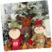 KALLORY Mini Christmas Bags Christmas Candy Bag Christmas Desktop Ornament Coffin Wedding - Buy Online on SooperMarket.com