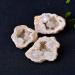 1PC Natural Crystal Agate Geode Cutting Crystal Cluster Stone Rock Specimen Quartz DIY Home Decoration Natural Luster 3-5cm Natural Agate - Buy Online on SooperMarket.com