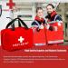 UV Stylish Medicine Bag Travel | Portable Empty First Aid Kit for Home Office Car Camping & Hunting - Red - Buy Online on SooperMarket.com
