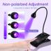 AORAEM 3W LED Nail Lamp - Portable Professional Gel Nail UV Light with Timers for Home DIY - Flash Cure Nail Polish - CC-Touch Black - Buy Online on SooperMarket.com