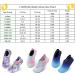 L-RUN Toddler Water Shoes | Barefoot Aqua Socks for Beach Pool Surfing | Kids Swim Shoes 9.5-10 Toddler | Strip Black - Buy Online on SooperMarket.com