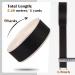 PECMER Black Striped 1.5 inch Heavy Duty Nylon Webbing Belt - 38mm wb07 - Buy Online on SooperMarket.com
