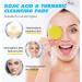 60PCS Turmeric Cleansing Pads with Vitamin B5 & C | Exfoliating Foaming Pads for Glowing Skin | Turmeric Lemon Chamomile Face Treatment - Buy Online on SooperMarket.com