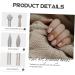 HAPINARY Manicure Nail Drill Bit kits manicure wisking tool kit de manicura Art Supplies for nails care major Electric Nail File - Buy Online on SooperMarket.com