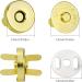 Hysagtek 40 Sets Magnetic Button Clasps Snaps Fasteners for DIY Crafts, Sewing, Knitting - 4 Colors (14mm) - Buy Online on SooperMarket.com