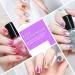 22 Sheets Pure Color Shine Flower Nail Polish Stickers with File - Nail Art Decals for Women & Girls - Buy Online on SooperMarket.com